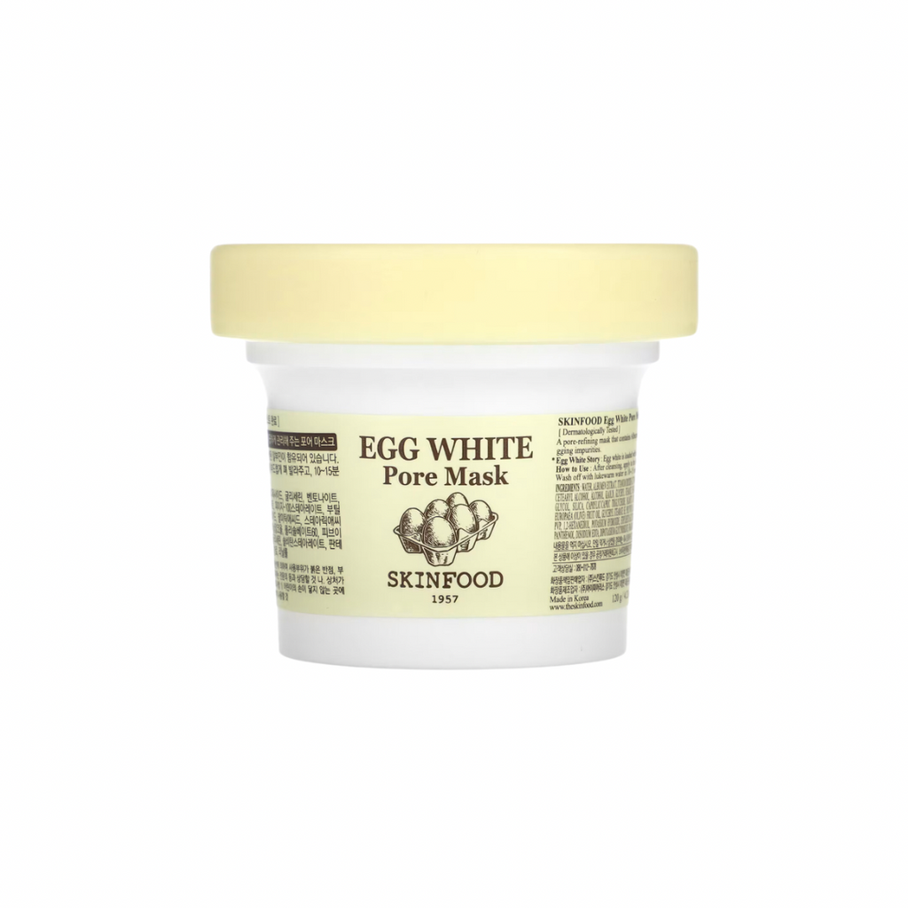 SKINFOOD - Egg White Pore Mask - Masque réducteur de pore