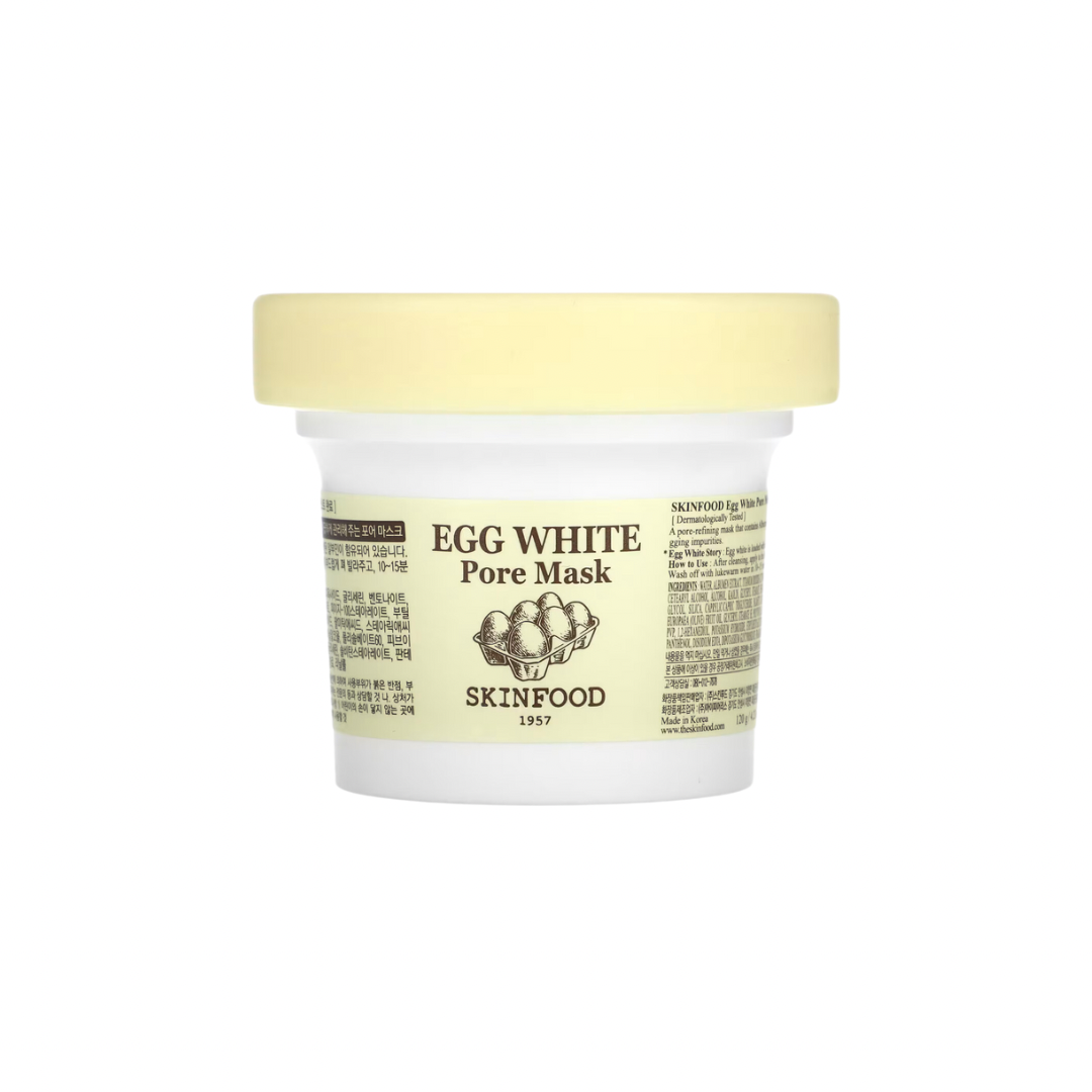 SKINFOOD - Egg White Pore Mask - Masque réducteur de pore