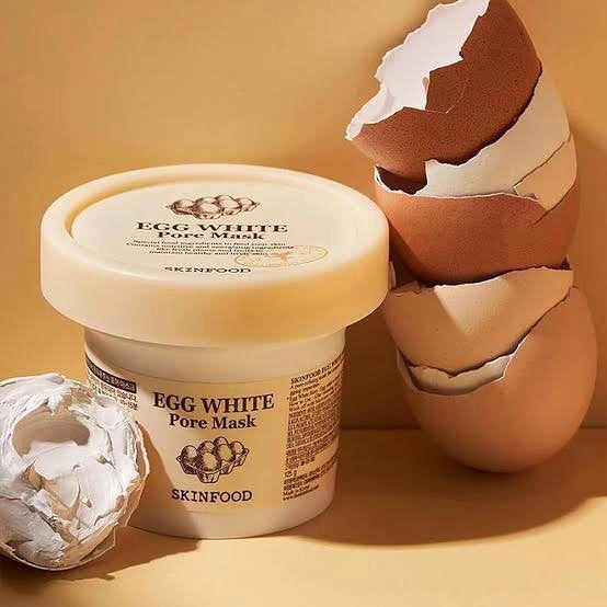 SKINFOOD - Egg White Pore Mask - Masque réducteur de pore