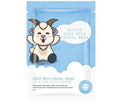 Masque Tissu Hydratant au Lait de Chèvre – Peau Douce & Lisse