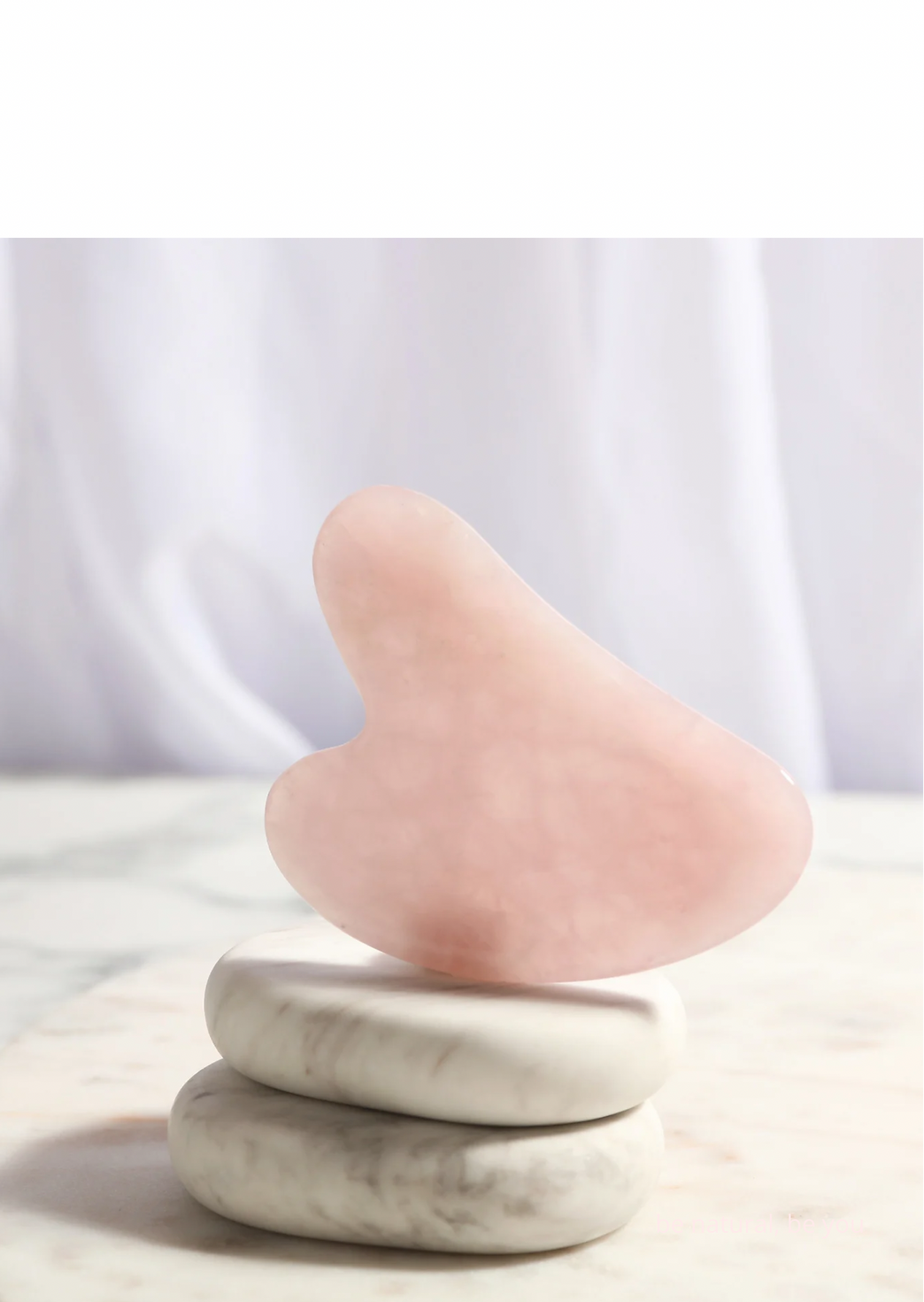 Pierre de Massage Visage – Gua Sha Rose